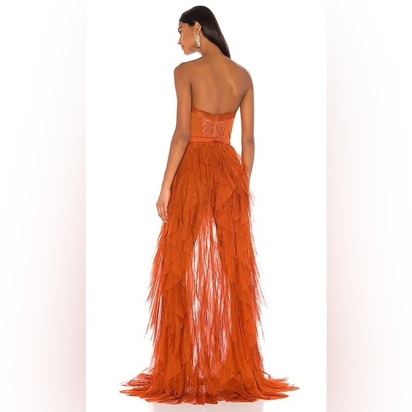 For Love And Lemons Bustier Tulle Gown - Picture 3 of 7